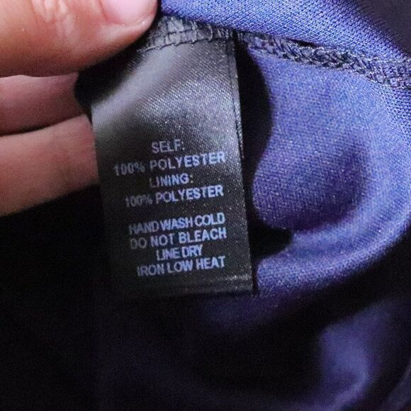 Lulu's | Floral Shift Dress Small Long Sleeve V Neck - Picture 8 of 8